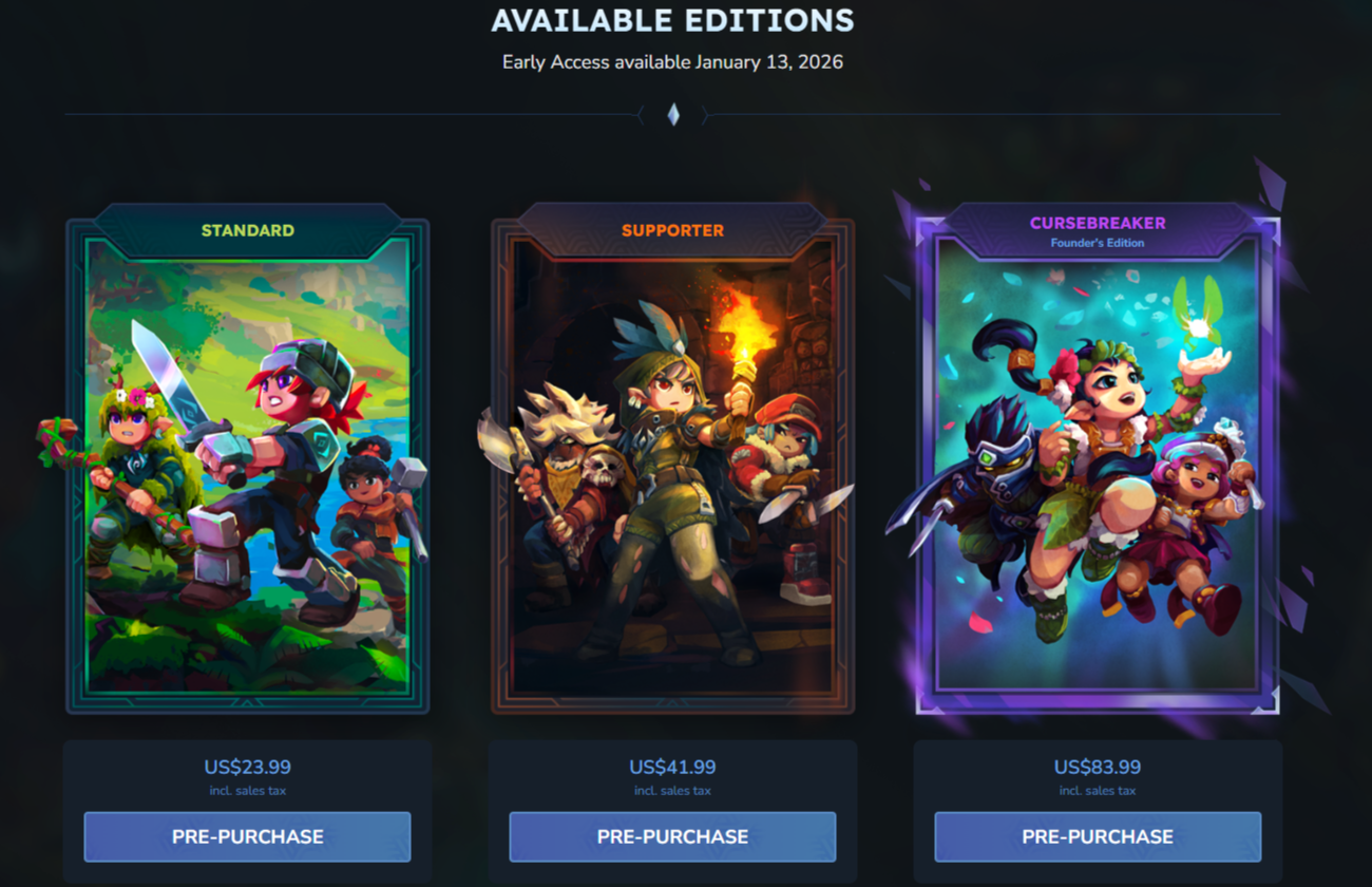Hytale Early Access Editions